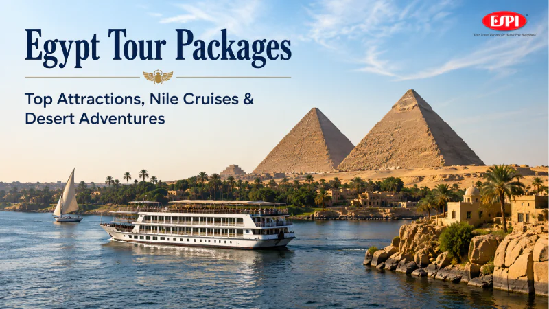 Egypt Tour Packages: Top Attractions, Nile Cruises & Desert Adventures